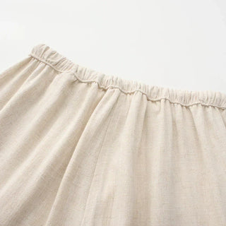 Pantalon slim en lin