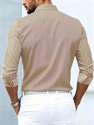 Emerson | Chemise Homme à Rayures Vintage Manches Longues