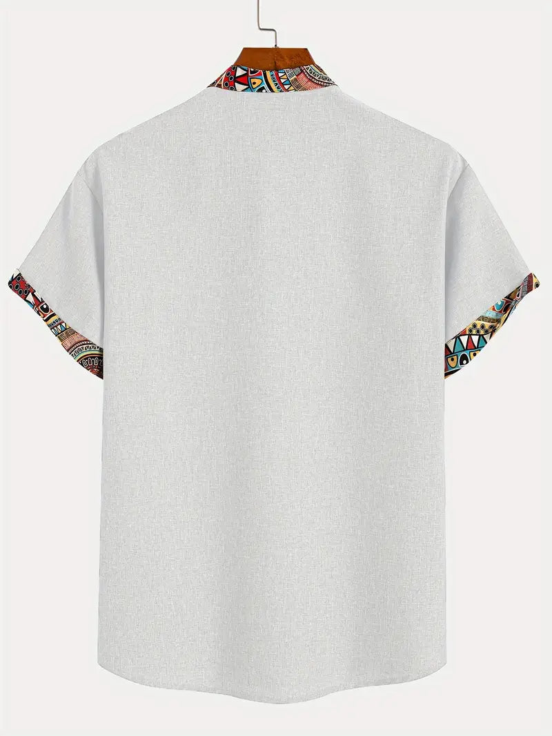 Chemise élégante à manches courtes