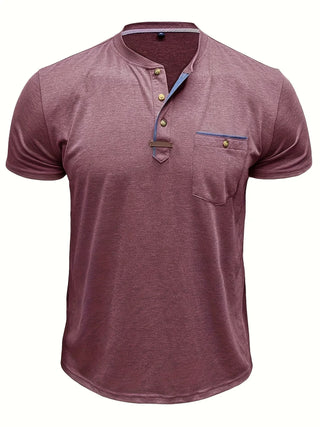 T-shirt col rond élégant avec poche