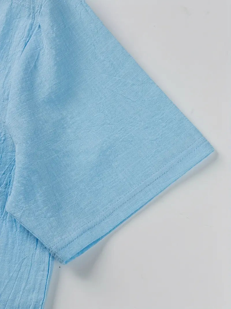 Chemise élégante à manches courtes