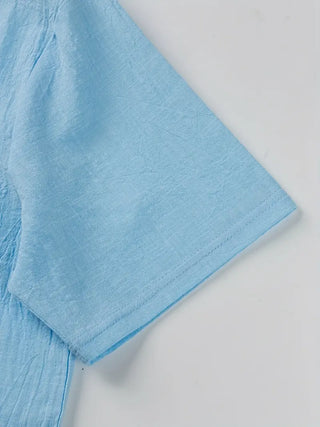 Chemise élégante à manches courtes