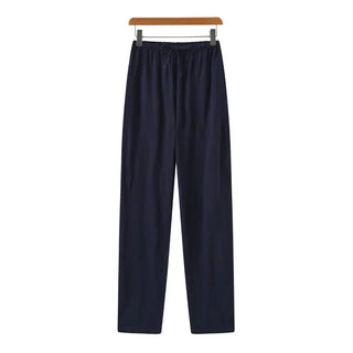 Pantalon slim en lin
