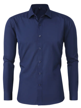 Chemise élégante à manches longues avec boutons