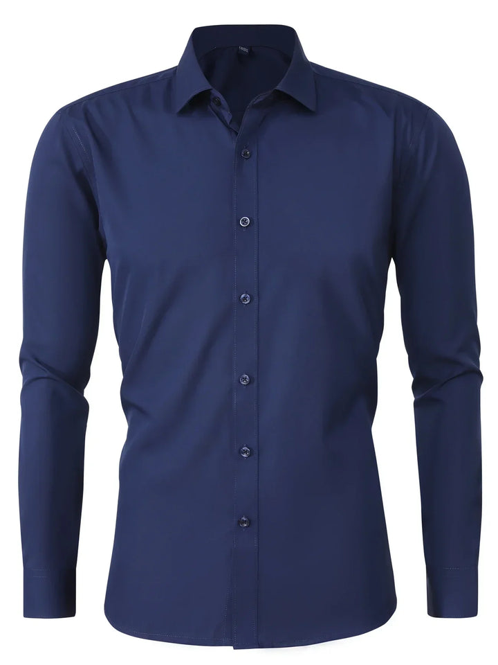 Chemise élégante à manches longues avec boutons