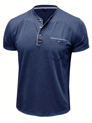 T-shirt col rond élégant avec poche