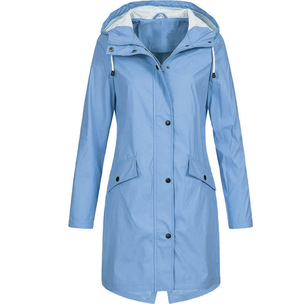 Veste de pluie longue
