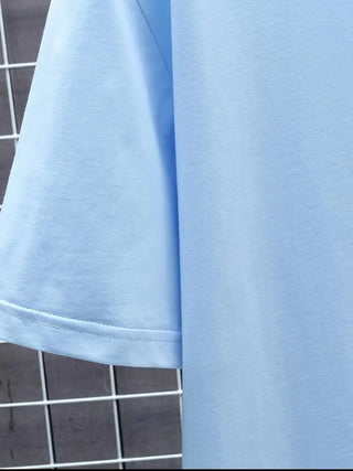 T-shirt stylé à manches courtes
