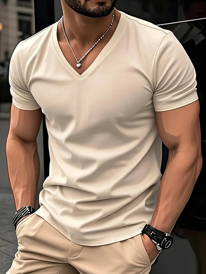 T-shirt stylé à manches courtes