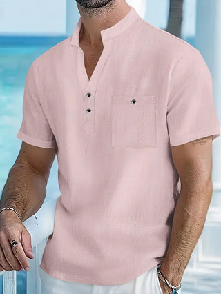 Chemise élégante à manches courtes