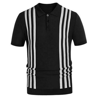 Polo décontracté rayé