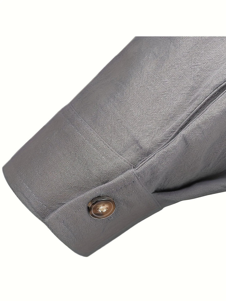 Chemise légère en coton à manches longues