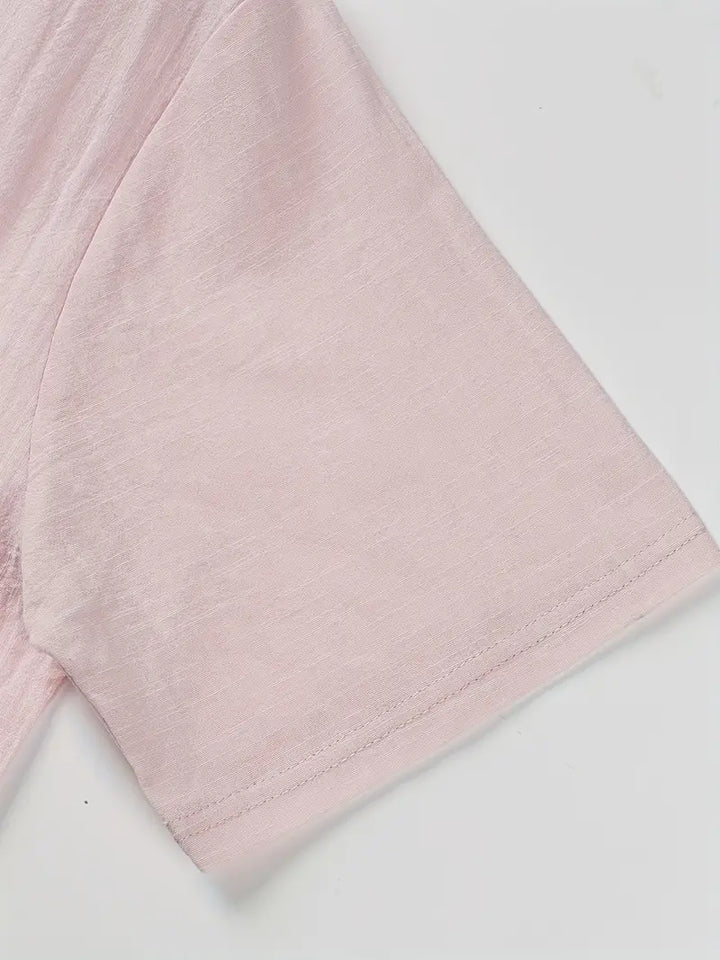 Chemise élégante à manches courtes