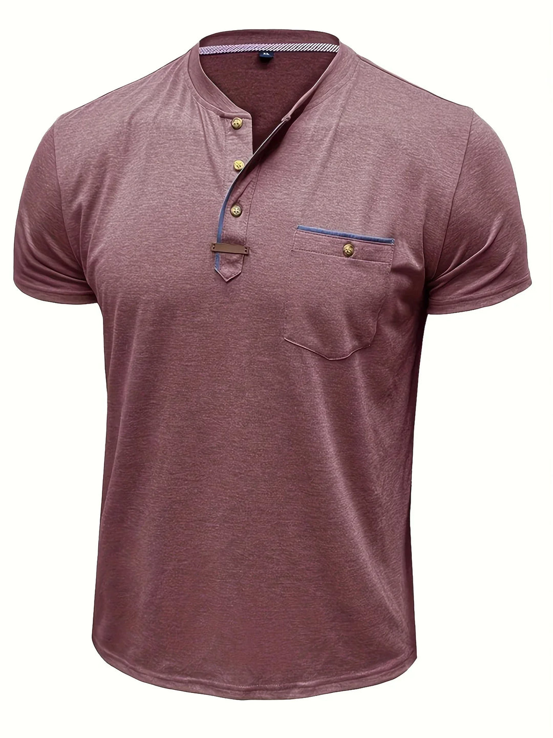 T-shirt col rond élégant avec poche