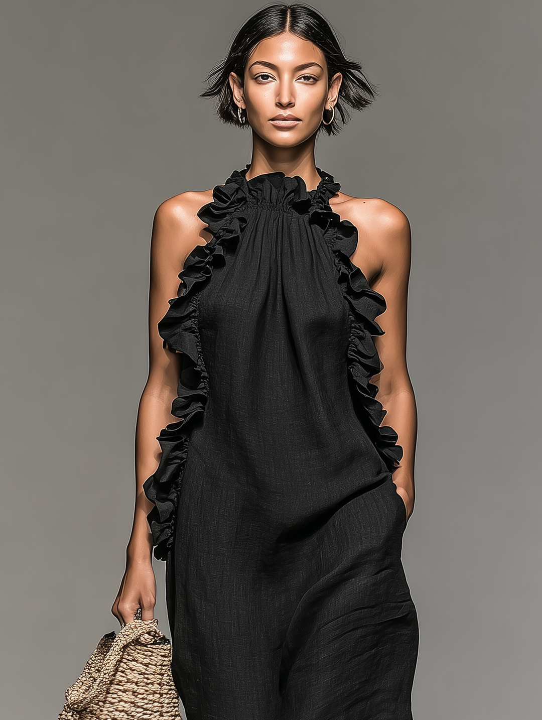 Isa | Robe Maxi avec Poches