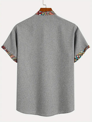 Chemise élégante à manches courtes