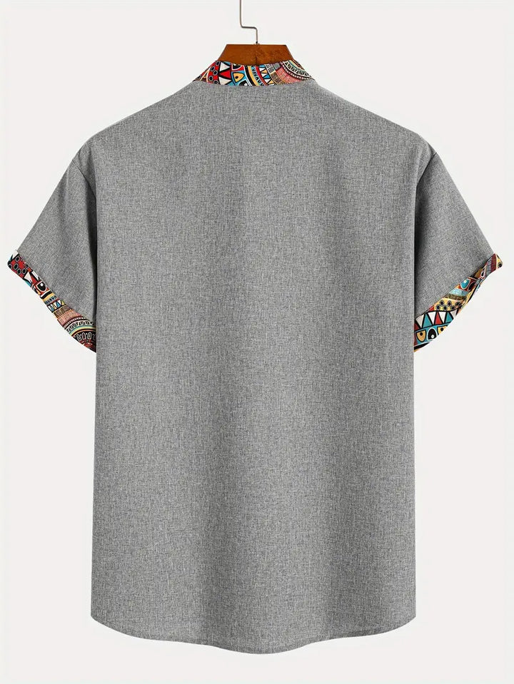 Chemise élégante à manches courtes