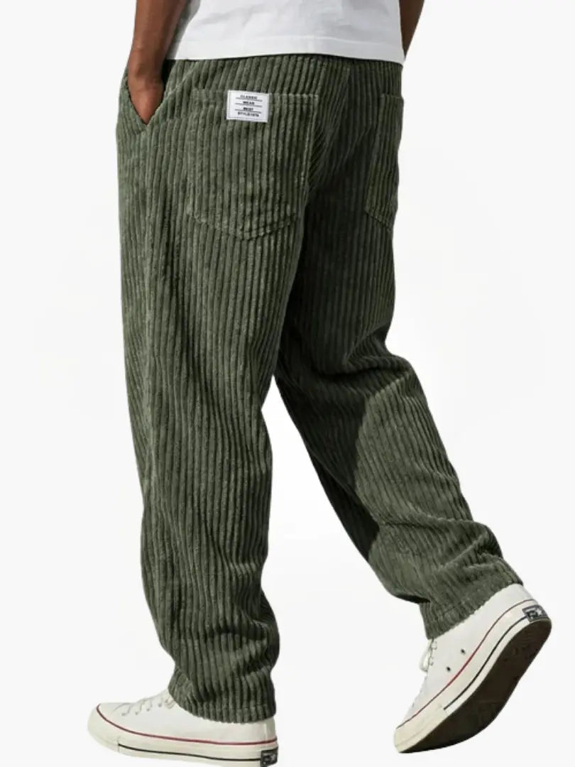 Pantalon en velours côtelé pour homme