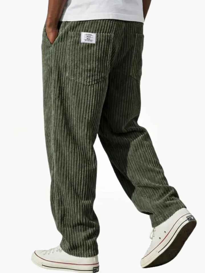 Pantalon en velours côtelé pour homme