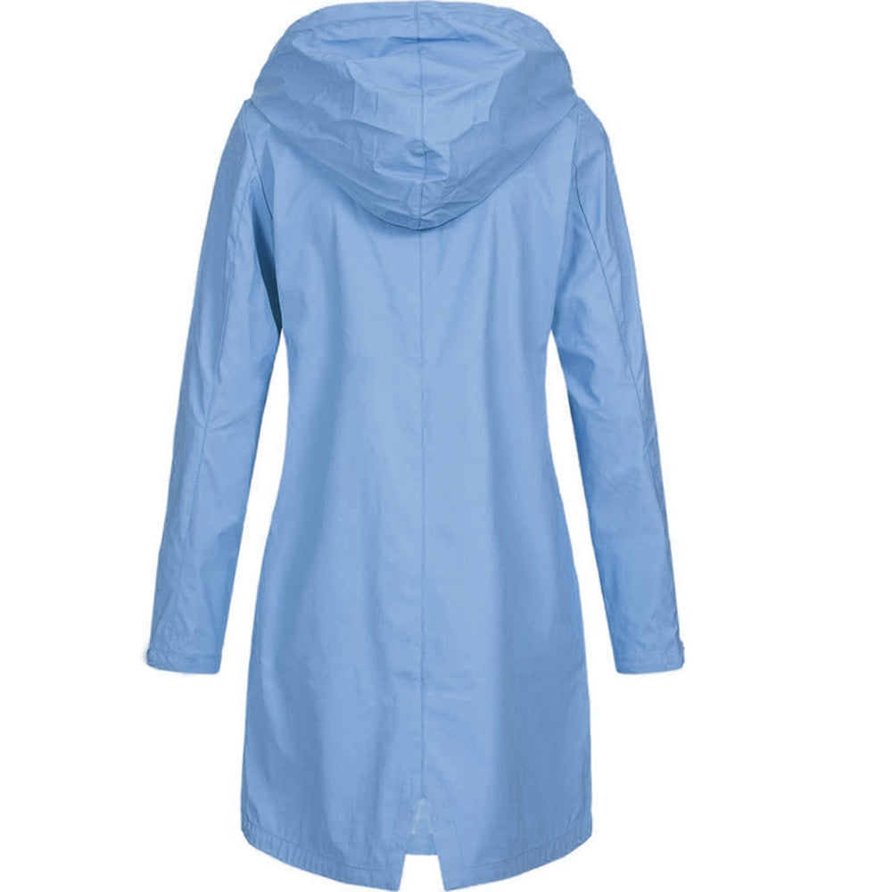 Veste de pluie longue