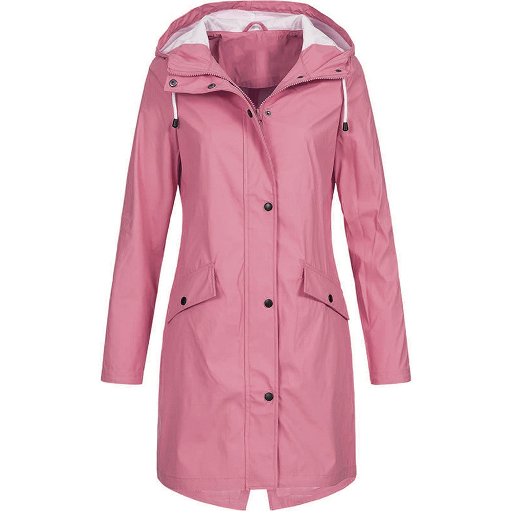Veste de pluie longue