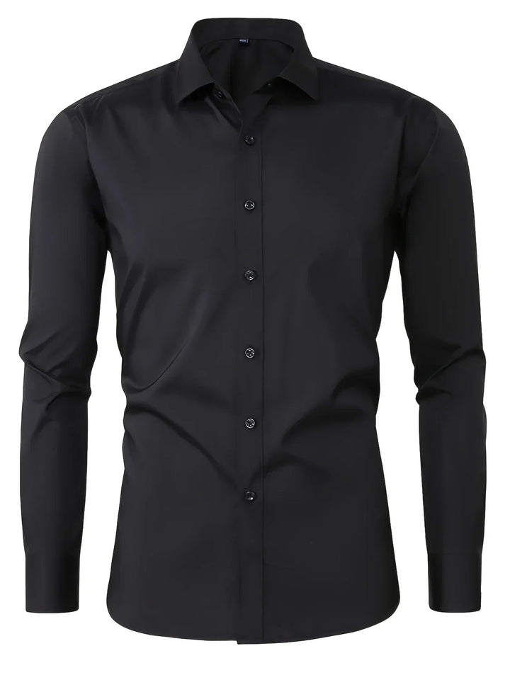 Chemise élégante à manches longues avec boutons