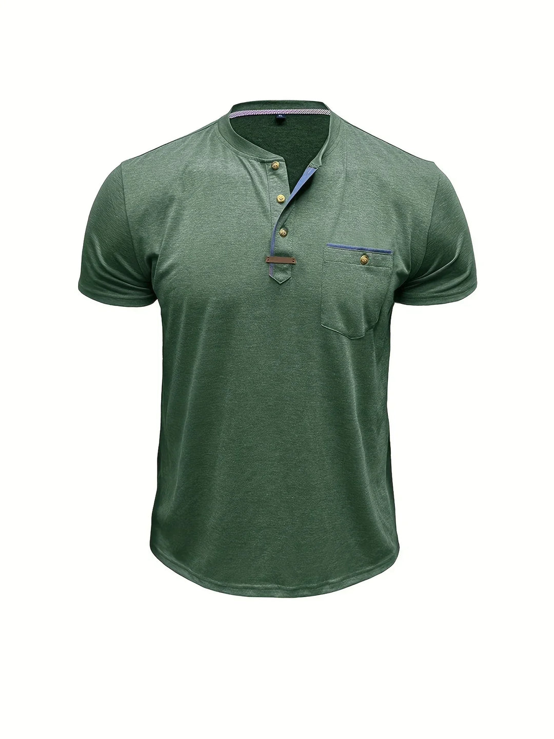 T-shirt col rond élégant avec poche