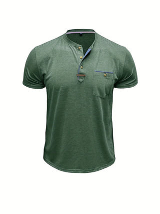 T-shirt col rond élégant avec poche