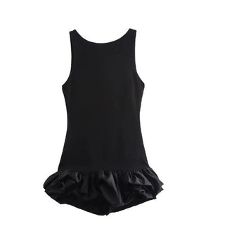 Mini robe sans manches
