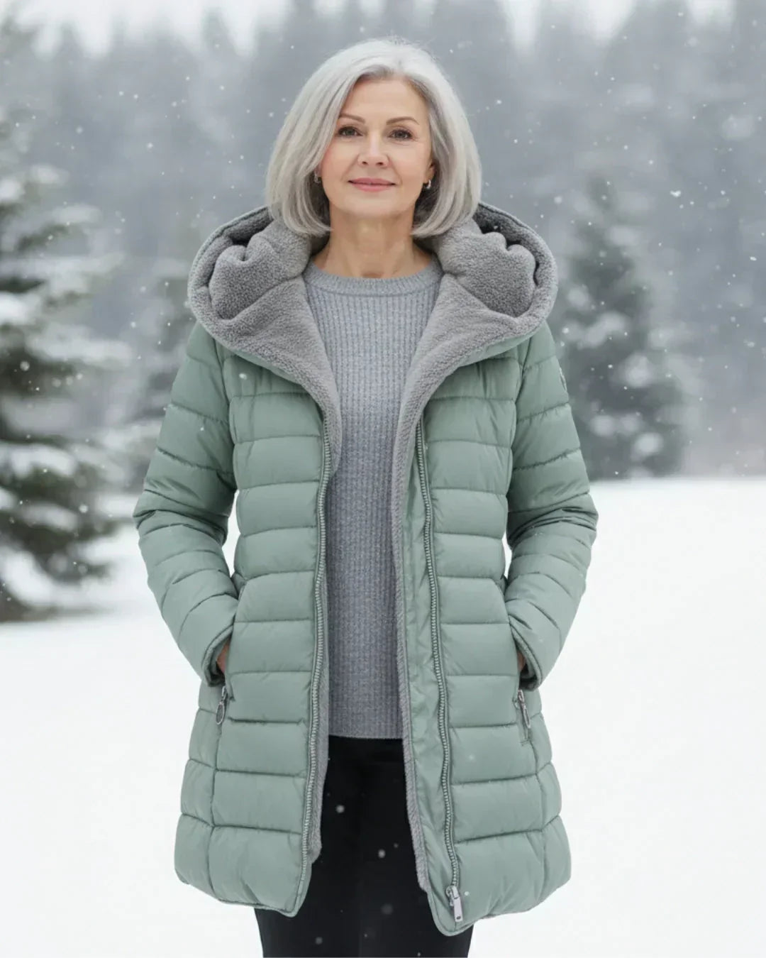 Margaux | Manteau Matelassé d'Hiver