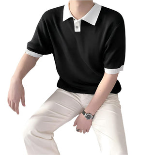 Polo à manches amples pour homme