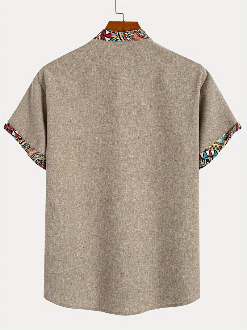 Chemise élégante à manches courtes