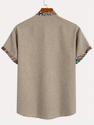 Chemise élégante à manches courtes