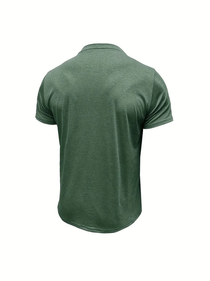 T-shirt col rond élégant avec poche