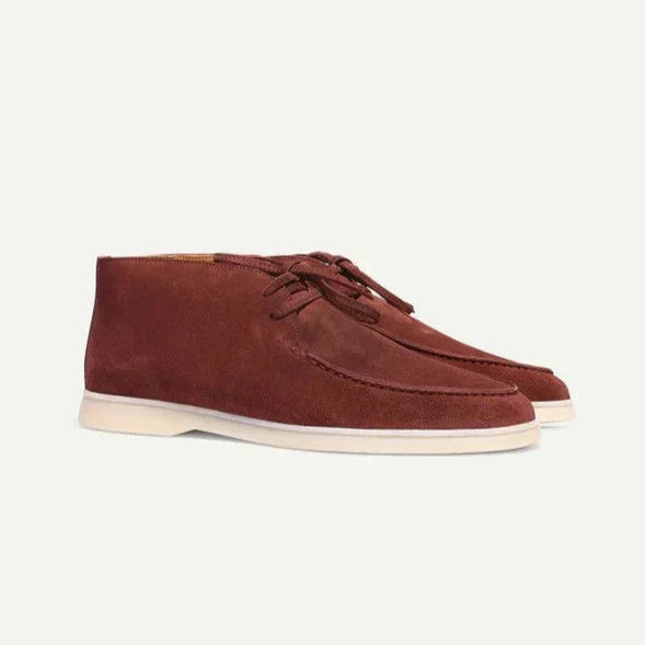 Chaussures en daim à lacets