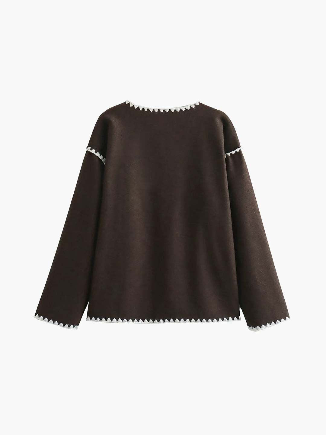Veste contrastée