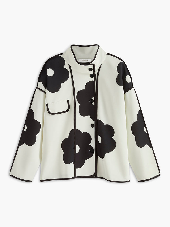 Veste à fleurs