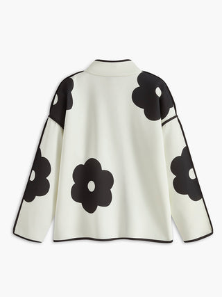 Veste à fleurs