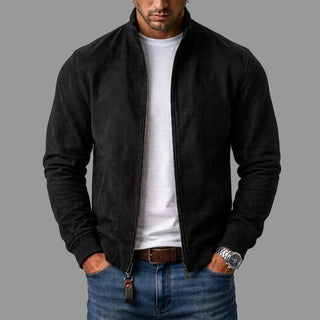 LAURENT | BLOUSON BOMBER EN DAIM