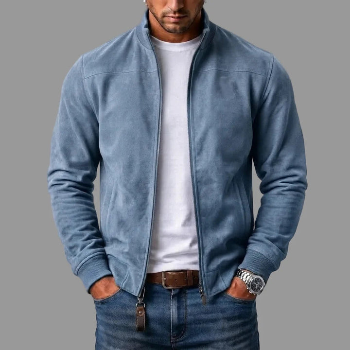LAURENT | BLOUSON BOMBER EN DAIM