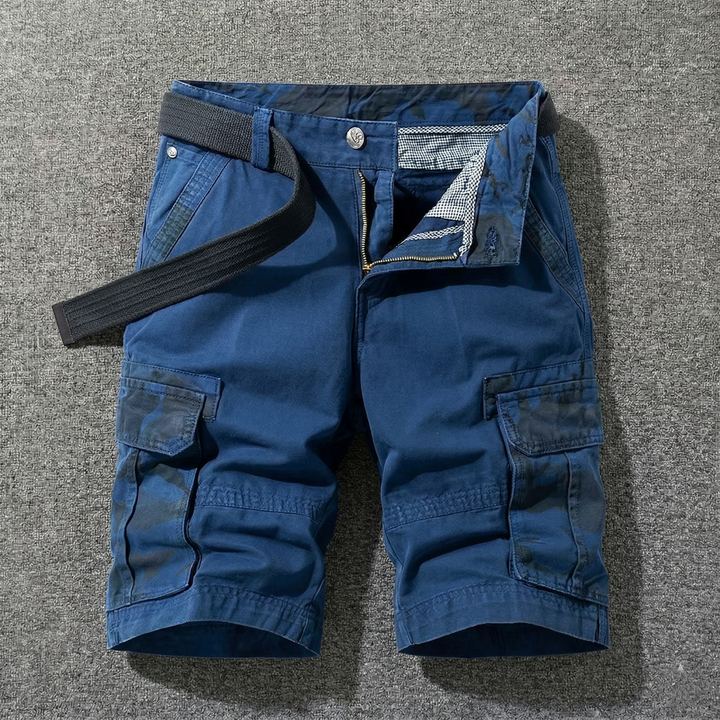 Short cargo avec ceinture