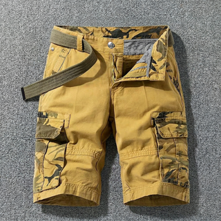 Short cargo avec ceinture