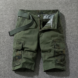Short cargo avec ceinture