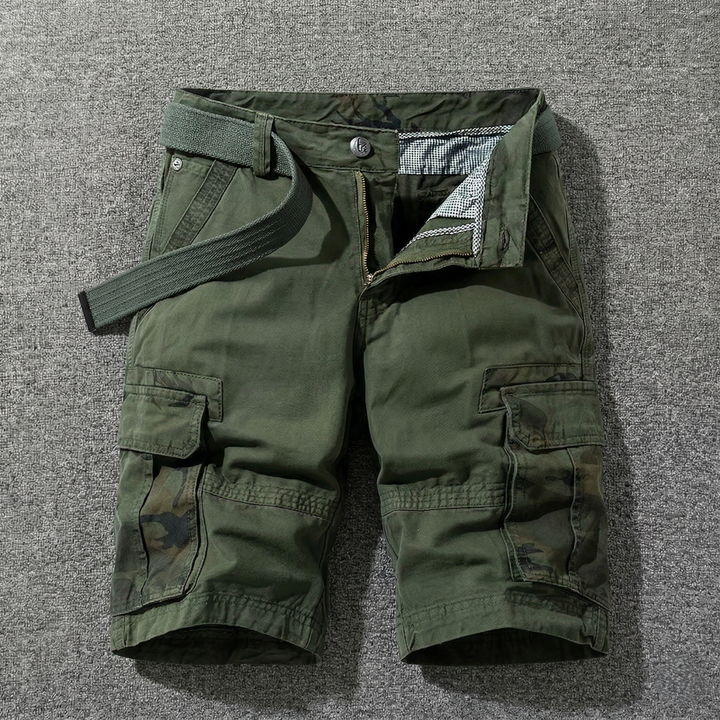 Short cargo avec ceinture