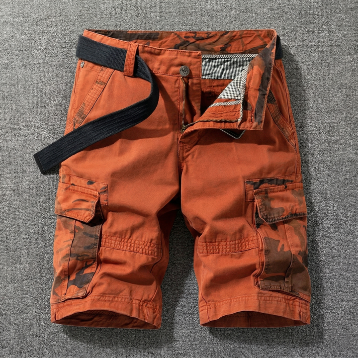 Short cargo avec ceinture