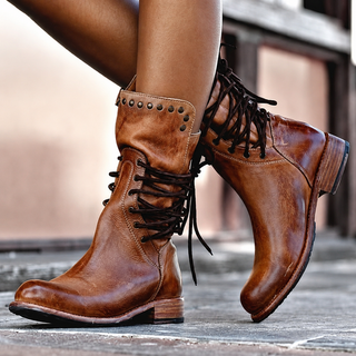 Élise | Bottines Croisées Doublées Polaire