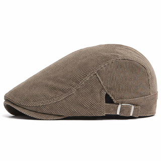 Casquette en velours côtelé