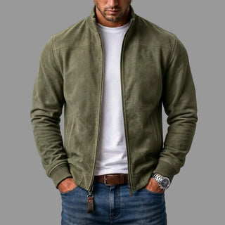 LAURENT | BLOUSON BOMBER EN DAIM