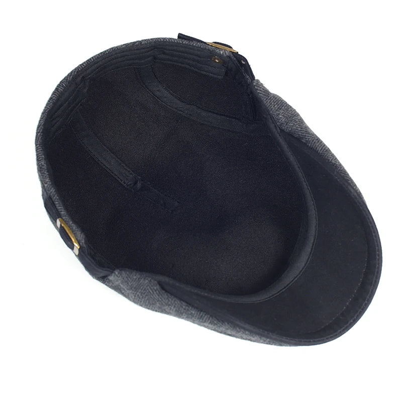 Casquette Moderne pour Hommes avec Motif Chevron