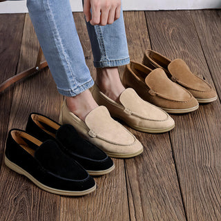 Mocassins en daim